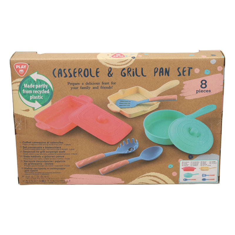 Load image into Gallery viewer, Playgo braadpan en grillpan speelset - 8dlg.