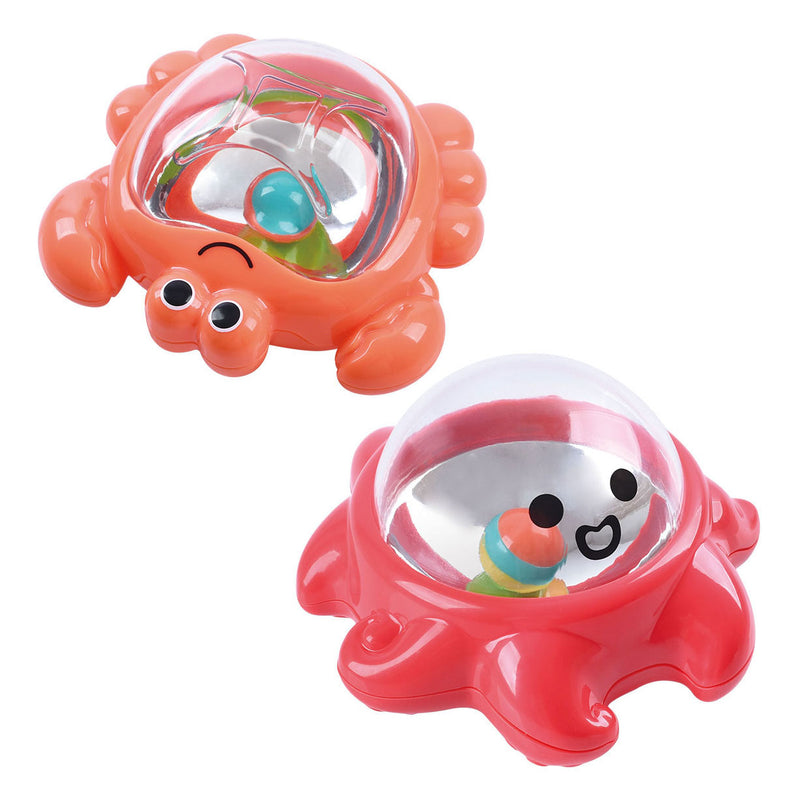 Load image into Gallery viewer, Playgo badspeelgoed tub twinklers - krab en octopus - 2st.