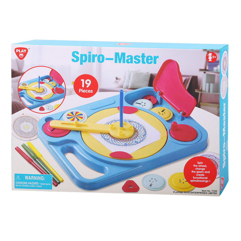 Load image into Gallery viewer, Playgo spirograaf master tekenset - 19dlg.