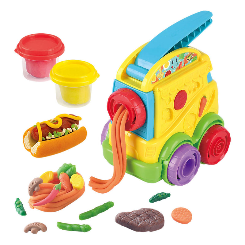 Load image into Gallery viewer, Playgo foodtruck kleiset - 2 kleipotjes