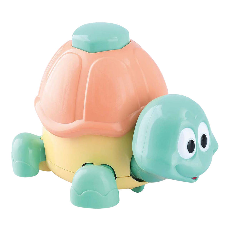 Load image into Gallery viewer, Playgo lopende schildpad met drukknop