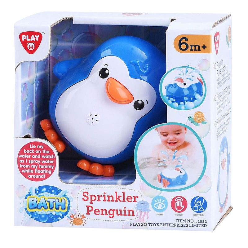 Load image into Gallery viewer, Playgo badspeelgoed spetterende pinguin