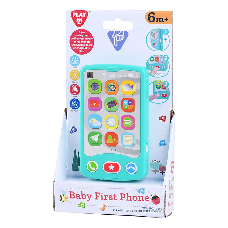 Load image into Gallery viewer, Playgo baby mijn eerste telefoon