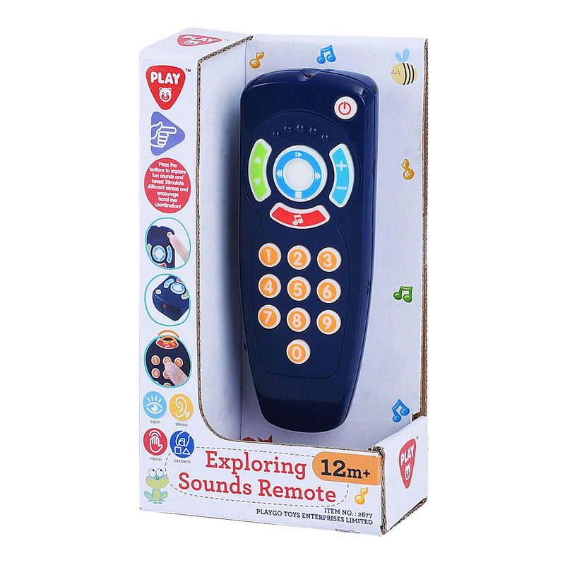 Load image into Gallery viewer, Playgo baby afstandsbediening met geluid blauw