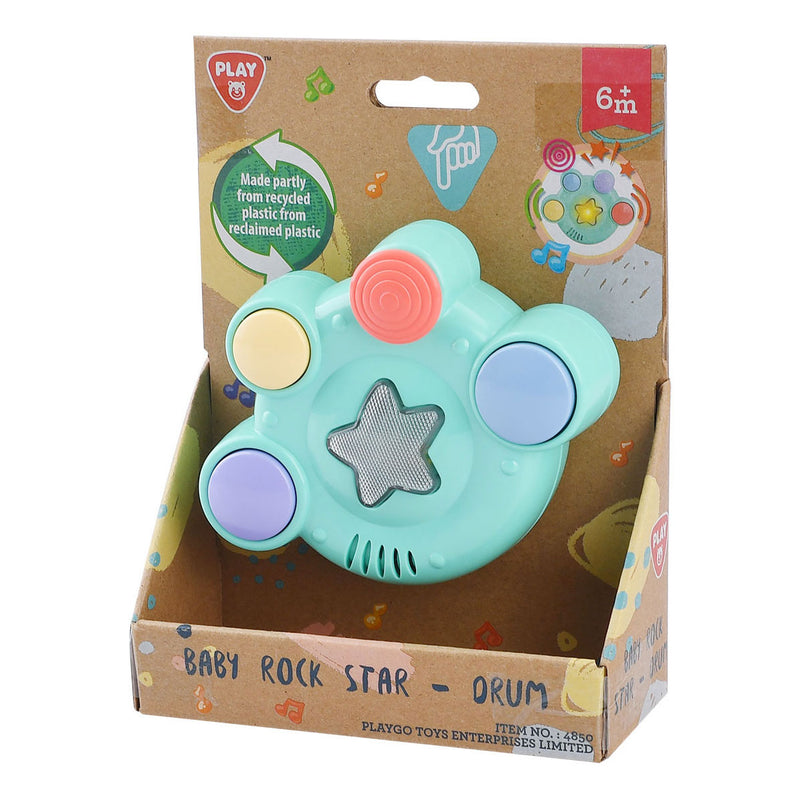 Load image into Gallery viewer, Playgo baby rock star trommel pastel