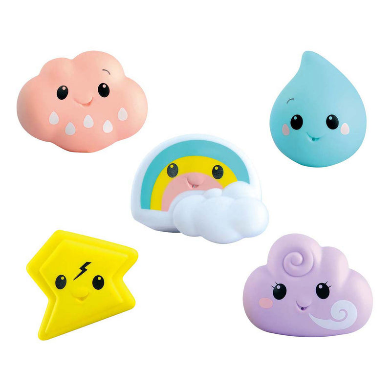 Load image into Gallery viewer, Playgo badspeelgoed weersinvloeden in net - 5dlg.