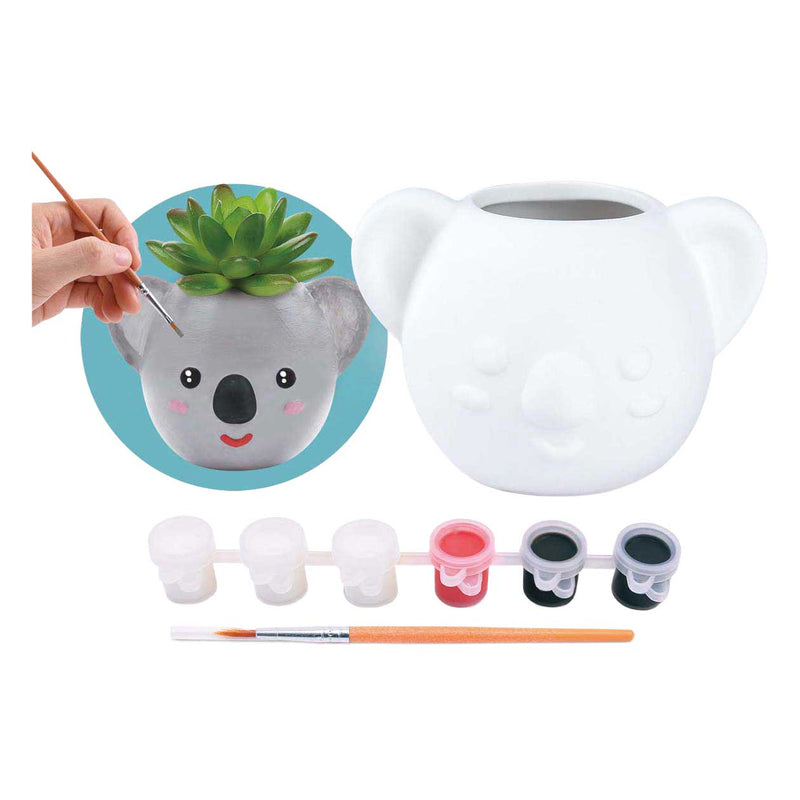 Load image into Gallery viewer, Playgo schilder je eigen koala bloempotje - 8dlg.