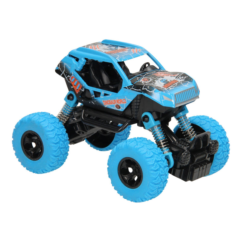 Load image into Gallery viewer, Die-cast Pull Back Monstertruck Dino, 1:32