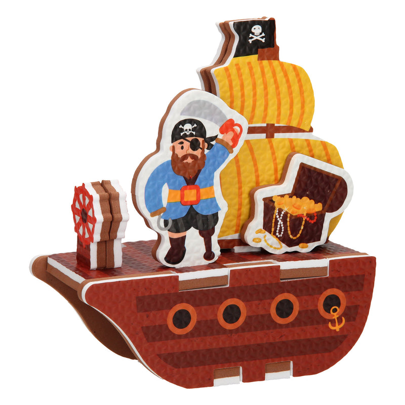 Load image into Gallery viewer, bad foam piratenboot 3d