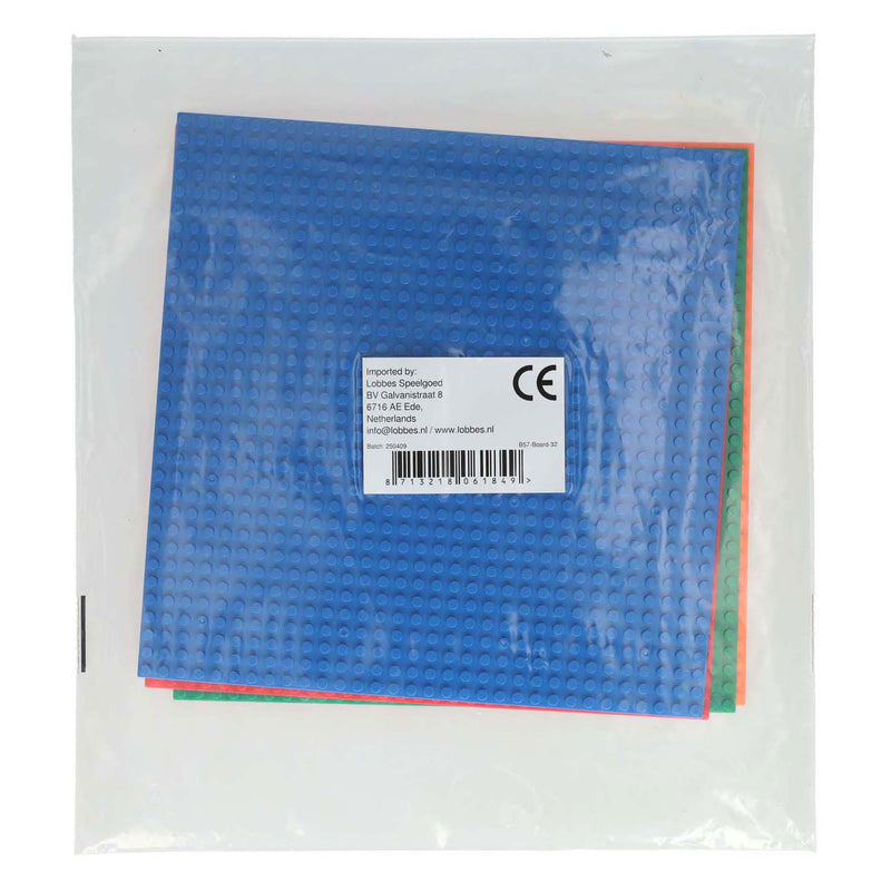 Afbeelding laden in galerijviewer, Bouwplaten voor miniblokjes 25x25cm - 4st.