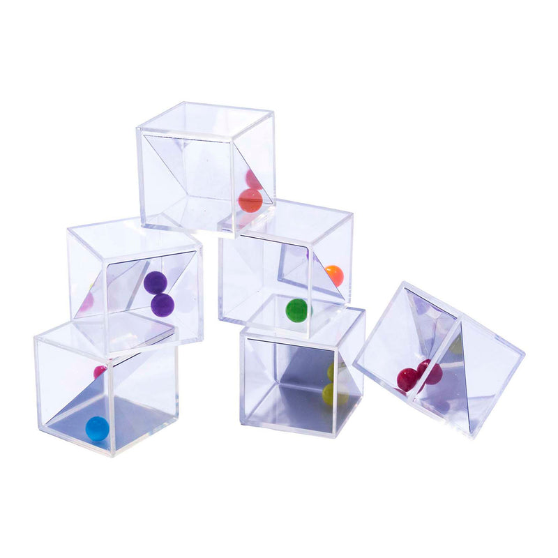 Load image into Gallery viewer, Lobbes transparante spiegelblokken - 5 cm - 18dlg