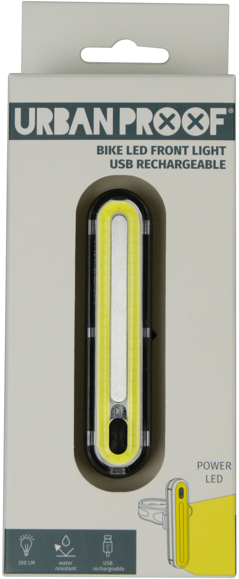 Load image into Gallery viewer, UrbanProof voorlicht oplaadbaar Ultra Bright