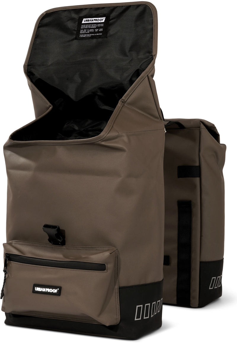 Load image into Gallery viewer, Urbanproof tas double cargo up recycle 38l bruin