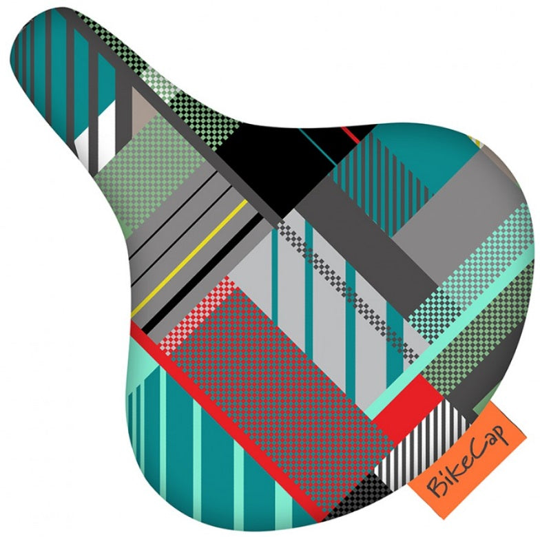 Load image into Gallery viewer, Bikecap Zadeldek Checks