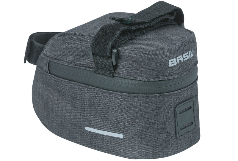 Load image into Gallery viewer, Basil City dubbele fietstas MIK, zwart