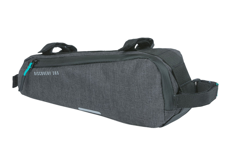 Load image into Gallery viewer, Basil Discovery 365D frametas M - sportieve compacte fietstas voor heren damesfiets - 1.8L - zwart melee