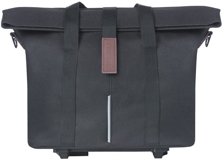 Load image into Gallery viewer, Basil fietshandtas city mik 8 - 11 liter 19 x 30 x 26 cm - zwart