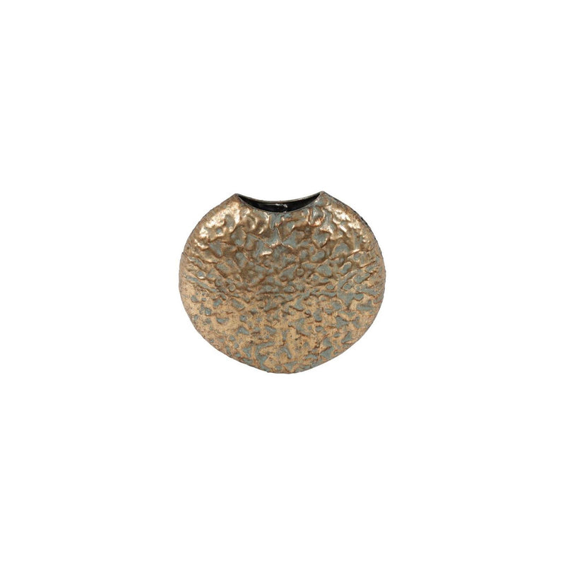 Afbeelding laden in galerijviewer, Countryfield vaas lisa may goud metaal 33x8,5x29,5cm