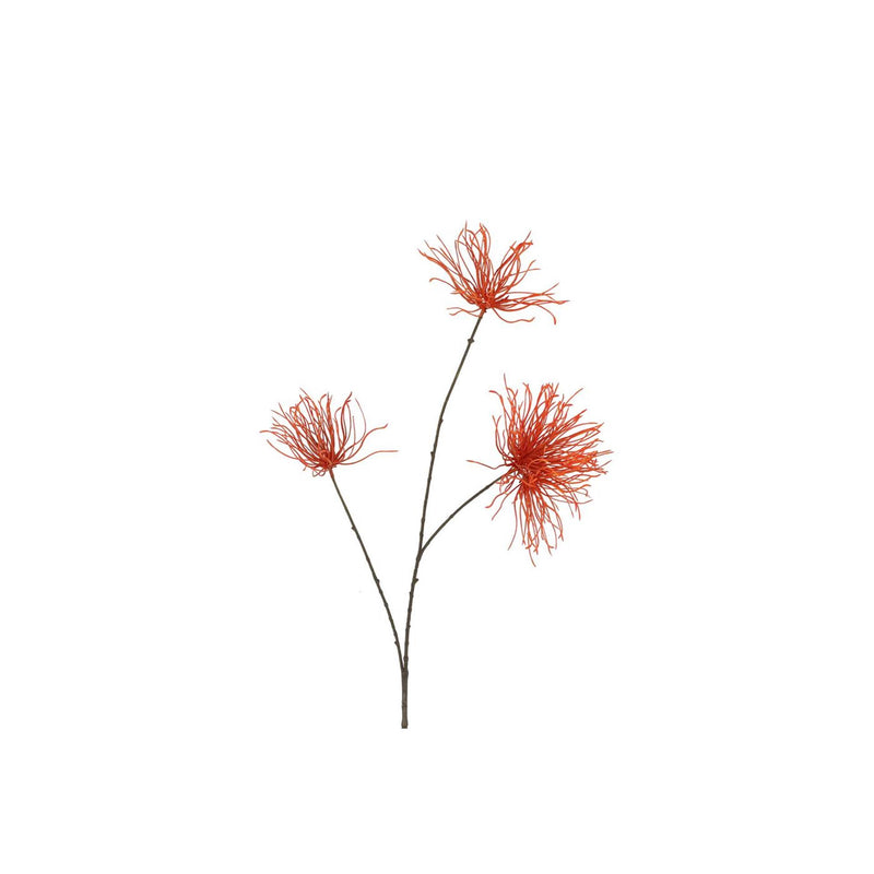 Load image into Gallery viewer, Countryfield kunstbloem grevillea s oranje 94x24x13cm