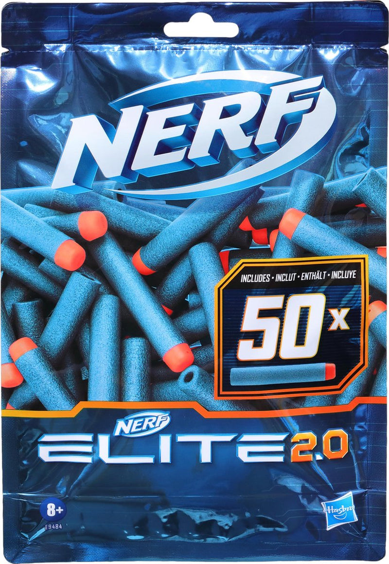 Load image into Gallery viewer, Nerf elite 2.0 refill pack - met 50 officiële elite 2.0 darts - elite pijltjes