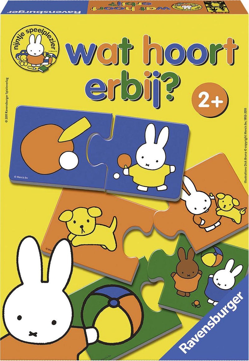 Load image into Gallery viewer, Ravensburger nijntje wat hoort erbij? - kinderspel