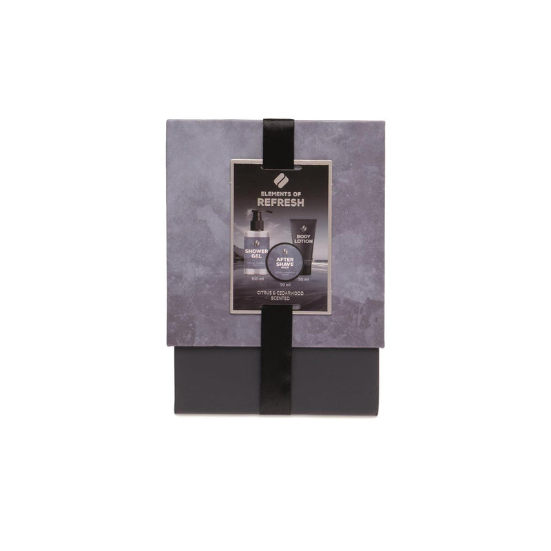 Afbeelding laden in galerijviewer, Source balance bad giftset elements of refresh bad douchegel 100ml, aftershavebalsem 50ml, bodylotion 50ml
