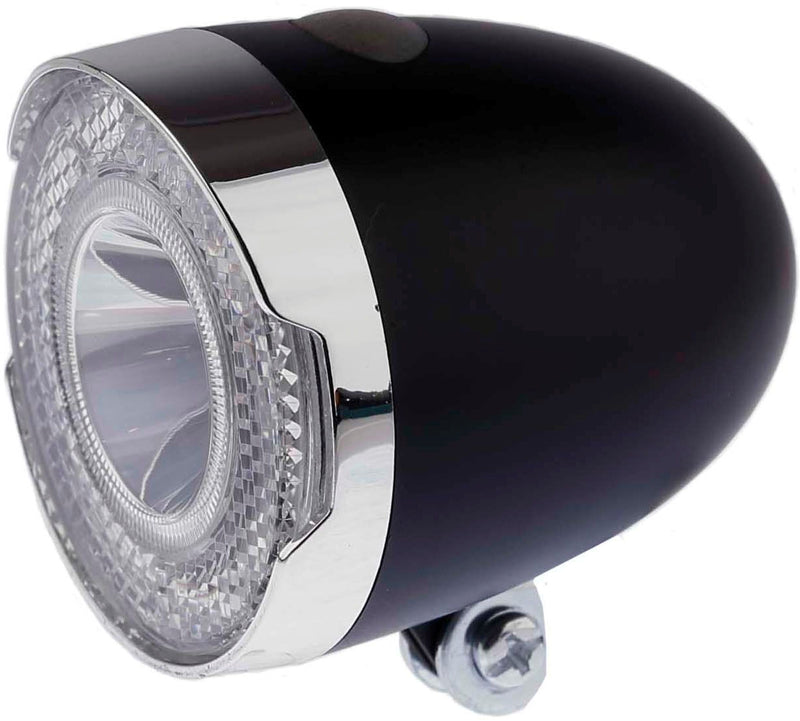 Load image into Gallery viewer, Ikzi koplamp retro jr 1x led - zwart