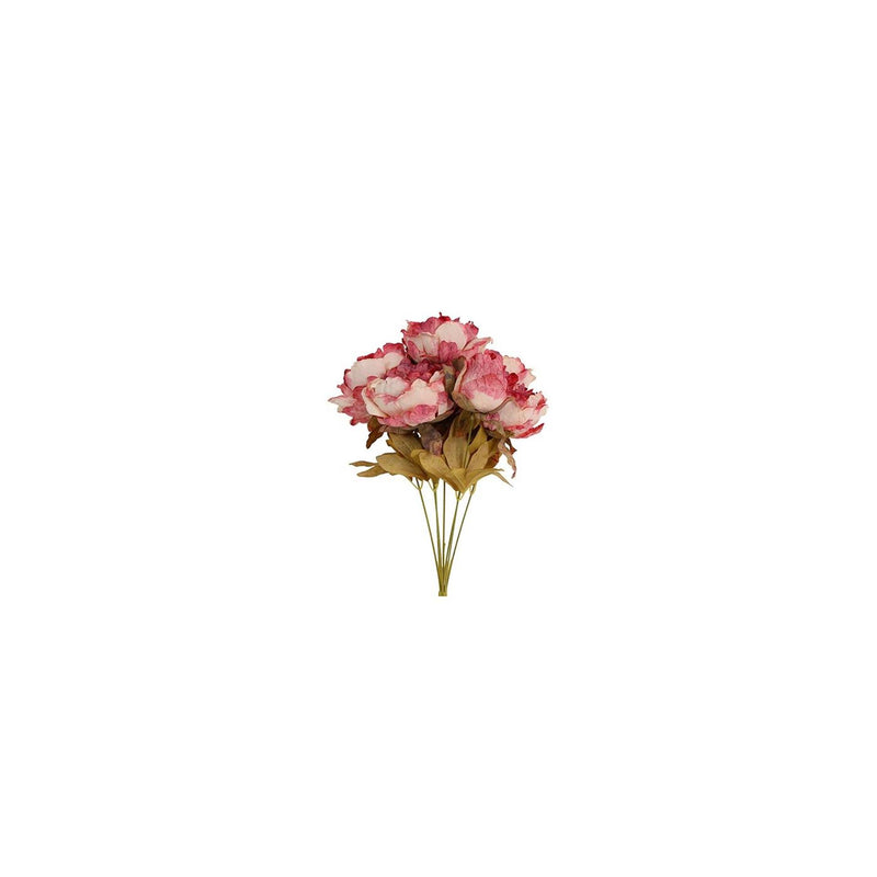 Load image into Gallery viewer, Countryfield kunstbloem peaonia pia roze zijde h46cm