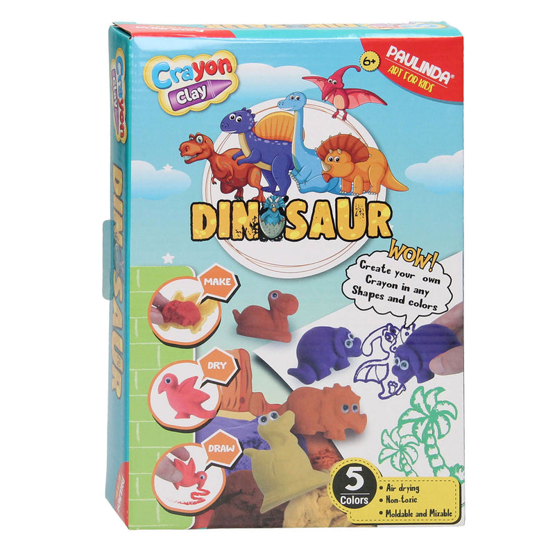 Load image into Gallery viewer, Paulinda maak je eigen dieren krijtjes - dino's