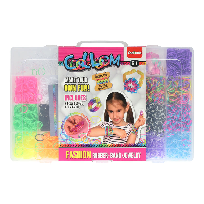 Load image into Gallery viewer, Paulinda loom opbergbox creatief speelgoed 5000dlg kleurrijke loombandjes.