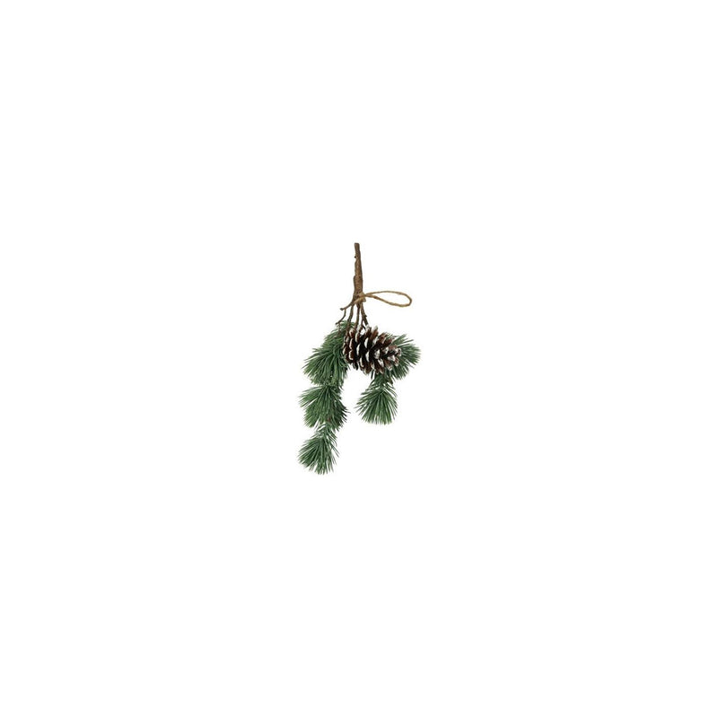Load image into Gallery viewer, Country field countryfield festoen pinus parviflora grijsgroen zijde 25,4x12,7x12,7cm
