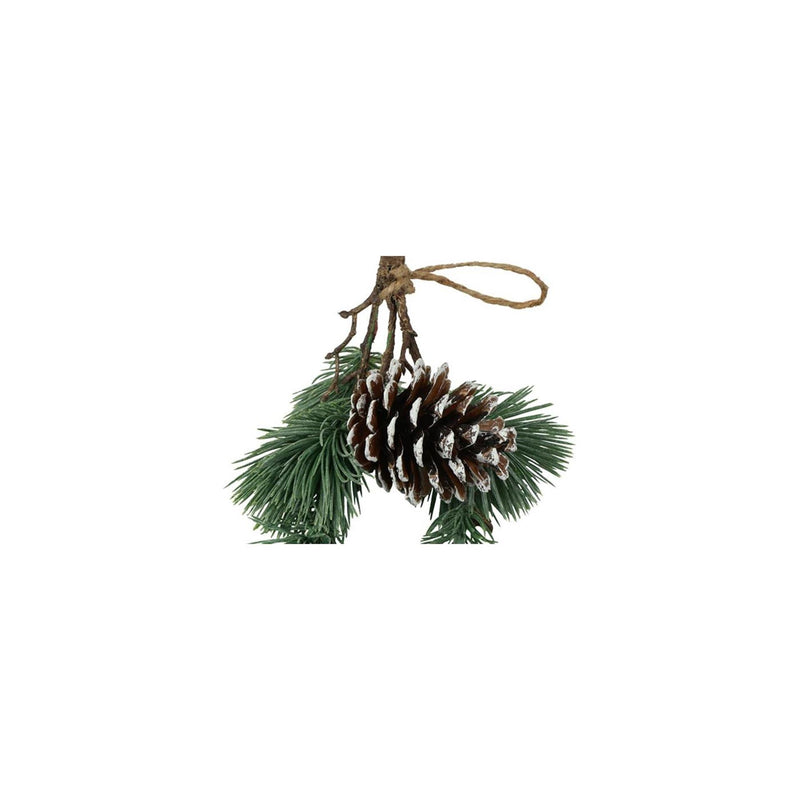 Load image into Gallery viewer, Country field countryfield festoen pinus parviflora grijsgroen zijde 25,4x12,7x12,7cm