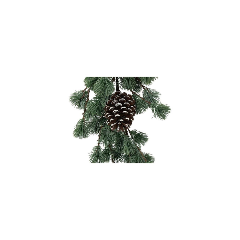 Load image into Gallery viewer, Country field countryfield guirlande pinus parviflora grijsgroen zijde 21,9x27,9x15,2cm