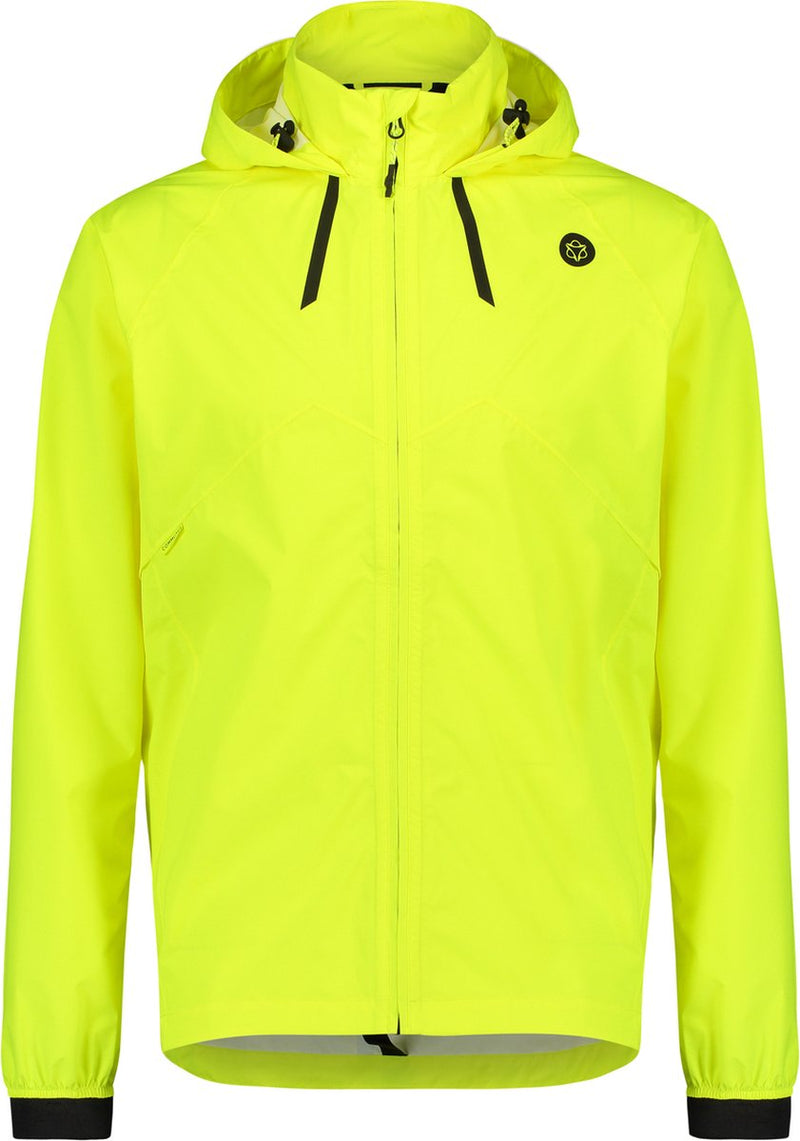 Load image into Gallery viewer, Agu compact regenjas commuter heren hi-vis geel