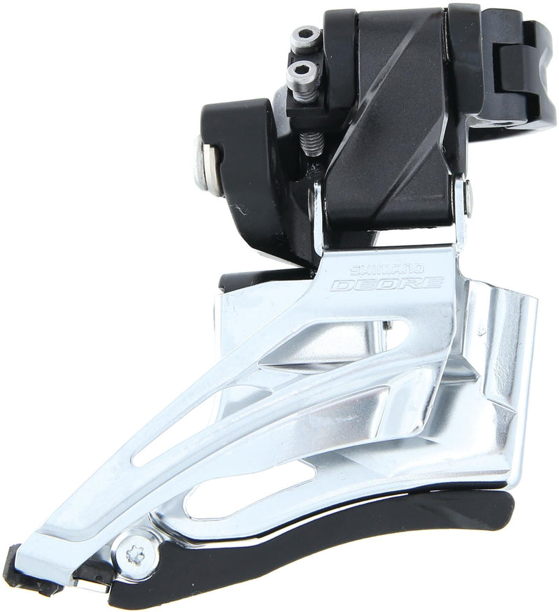 Load image into Gallery viewer, Voorderailleur Shimano Deore M6025 2X10 Zilver