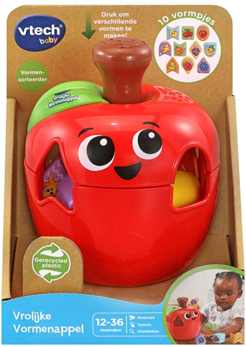 Afbeelding laden in galerijviewer, Vtech baby vrolijke vormenappel - educatief speelgoed - fruit en vormen - cadeau - van 1 tot 3 jaar