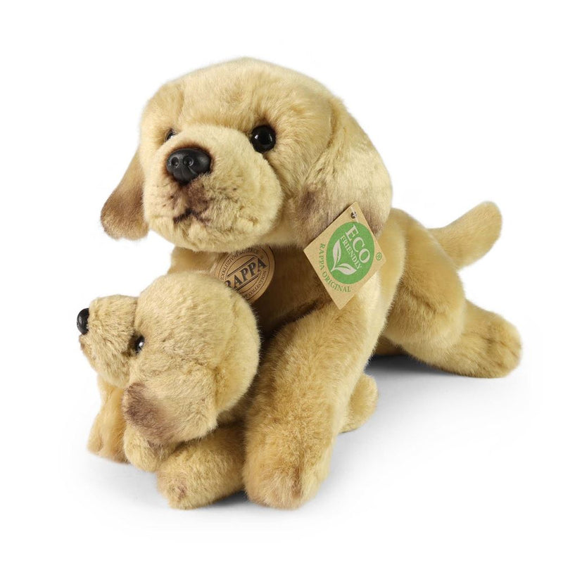 Load image into Gallery viewer, Pluche labrador retriever met pup 31cm e