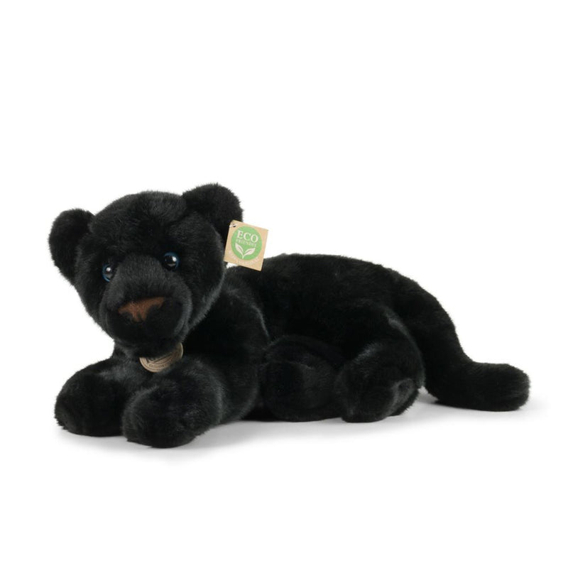 Load image into Gallery viewer, Pluche zwarte panter 40 cm eco-vriendeli