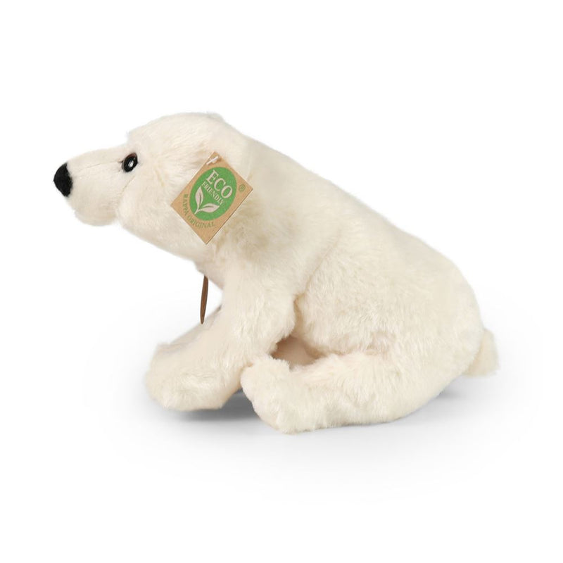 Load image into Gallery viewer, Pluche ijsbeer 22 cm eco-vriendelijk
