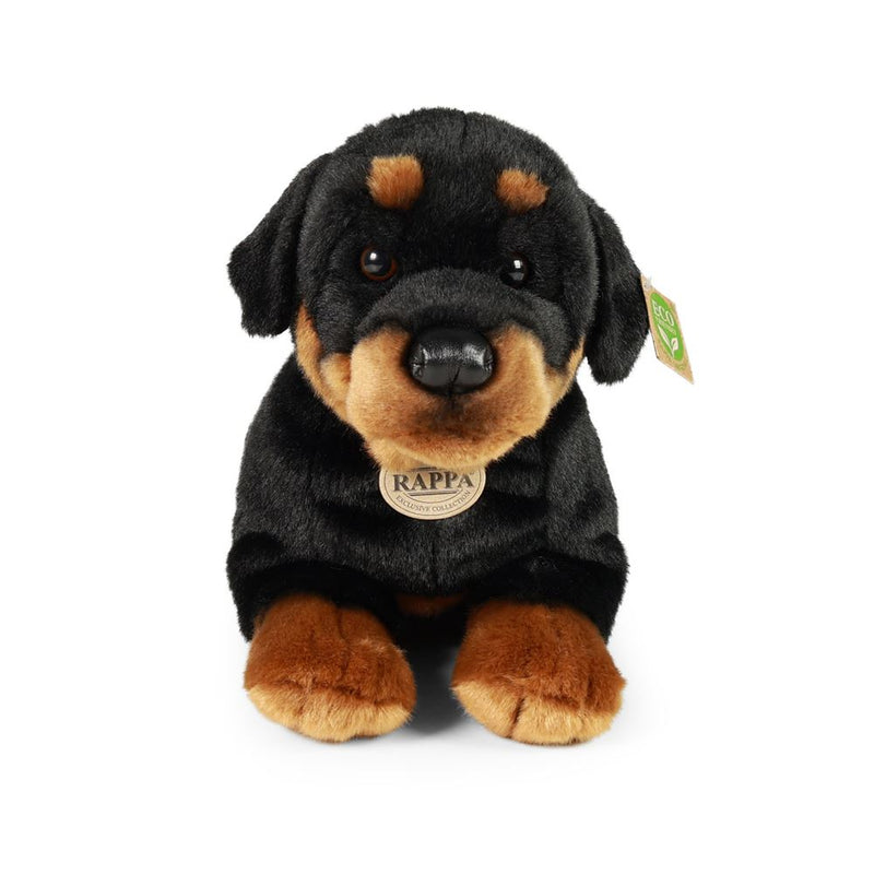 Load image into Gallery viewer, Pluche rottweiler hond 39 cm eco-vriende