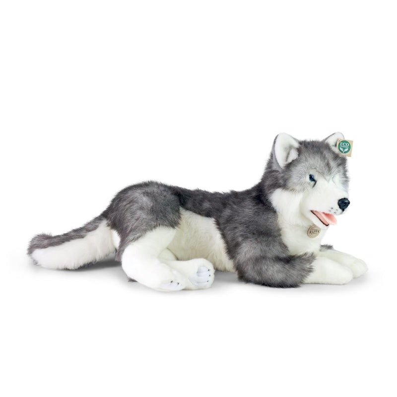 Load image into Gallery viewer, Pluche husky hond 60 cm eco-vriendelijk