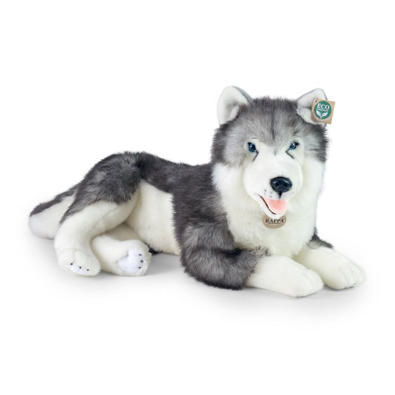 Load image into Gallery viewer, Pluche husky hond 60 cm eco-vriendelijk