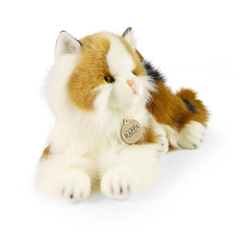 Load image into Gallery viewer, Pluche driekleurige kat 30 cm eco-vriend