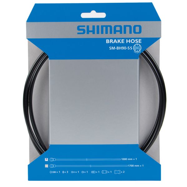 Afbeelding laden in galerijviewer, Shimano remslang sm-bh90-ssl br.line shim.sm-bh90 ssl 1000mm