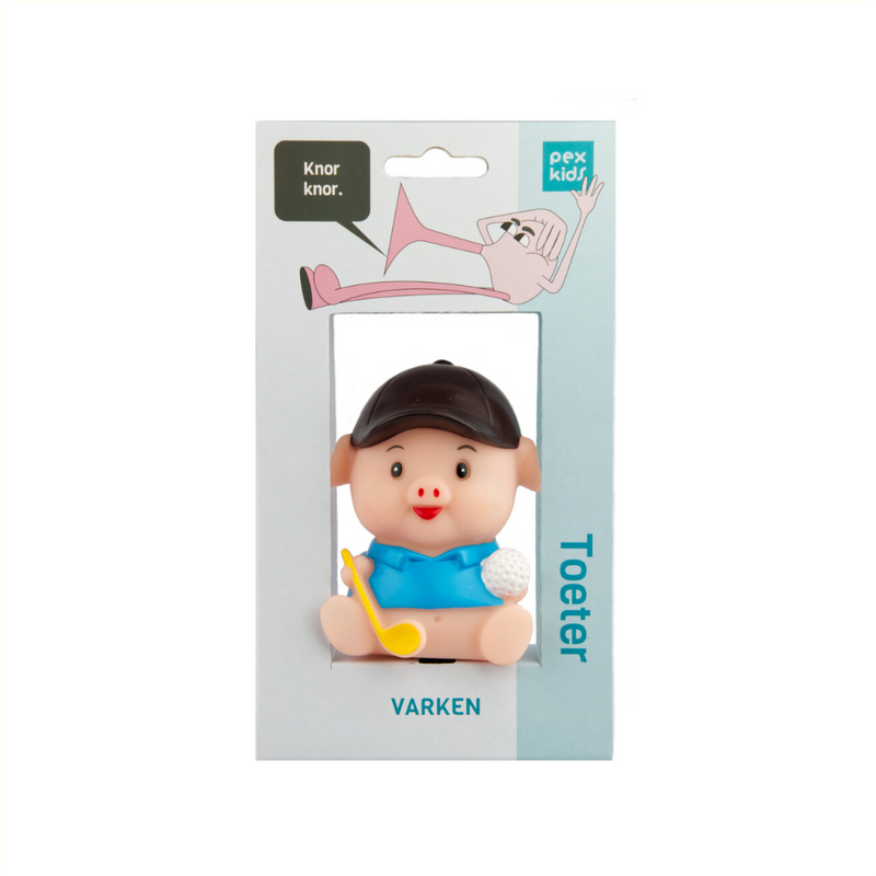 Load image into Gallery viewer, Fietshoorn pexkids varken - blauw