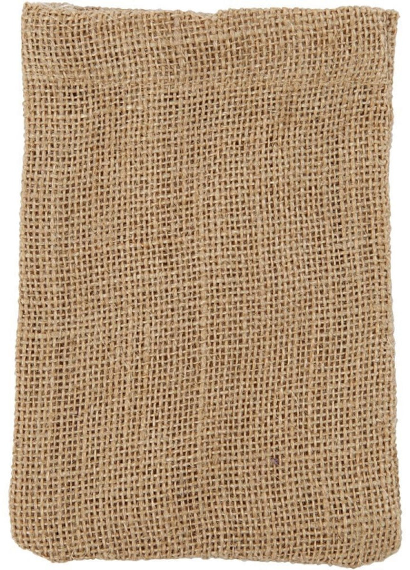 Afbeelding laden in galerijviewer, Creativ company jute zakje met trekkoord, 4 stuks