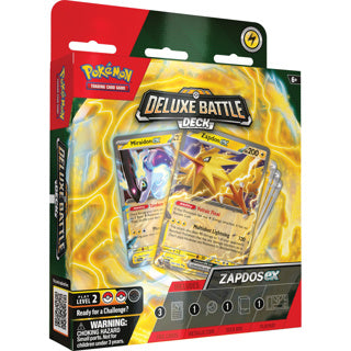 Load image into Gallery viewer, Pokémon pokemon tcg deluxe ex battle decks ninetales zapdos