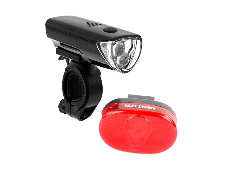 Load image into Gallery viewer, Ikzi light verlichtingsset the sunset 1xled wit en 3xled rood batterij
