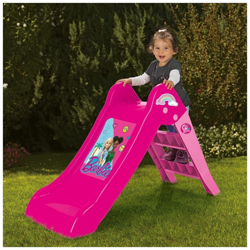 Load image into Gallery viewer, Dolu barbie glijbaan 70x111x47 cm roze