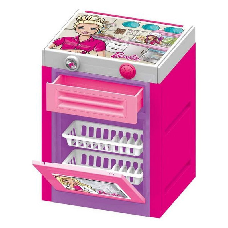 Load image into Gallery viewer, Dolu barbie vaatwasser + geluid roze